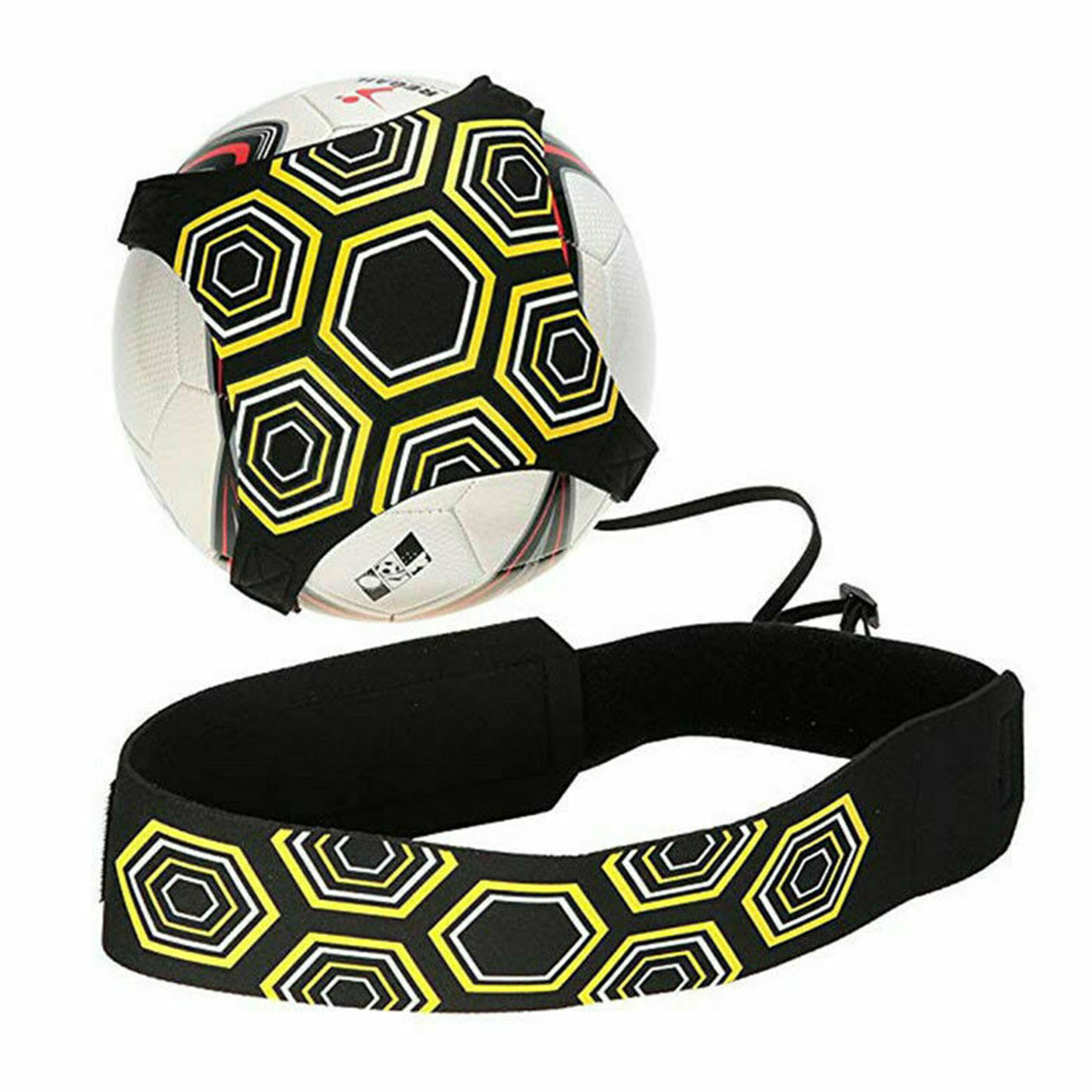 Football Kick Trainer Skills Solo Soccer Training Aid Equipment Waist Belt | eBay