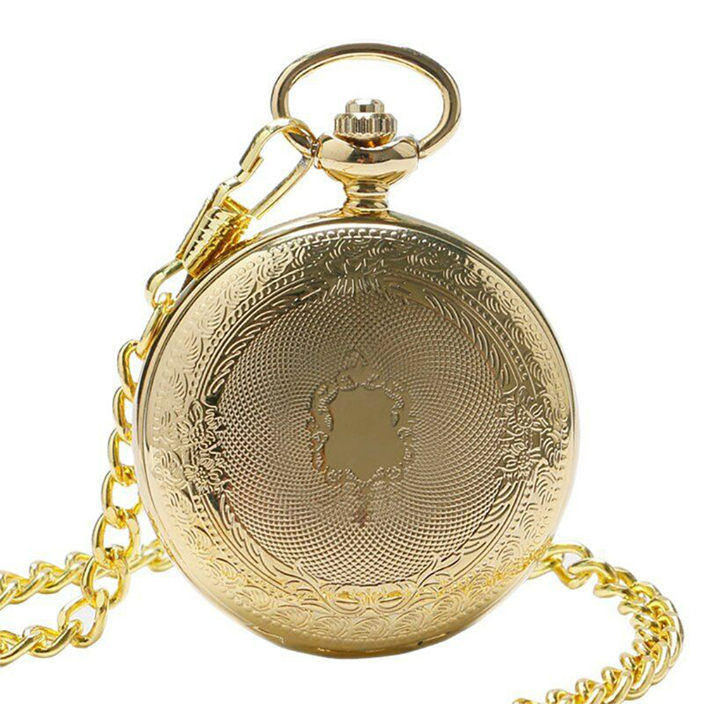 Orologio da taschino meccanico vintage con catena fob lussuosa Orologio da taschino meccanico vintage con catena fob lussuosa
