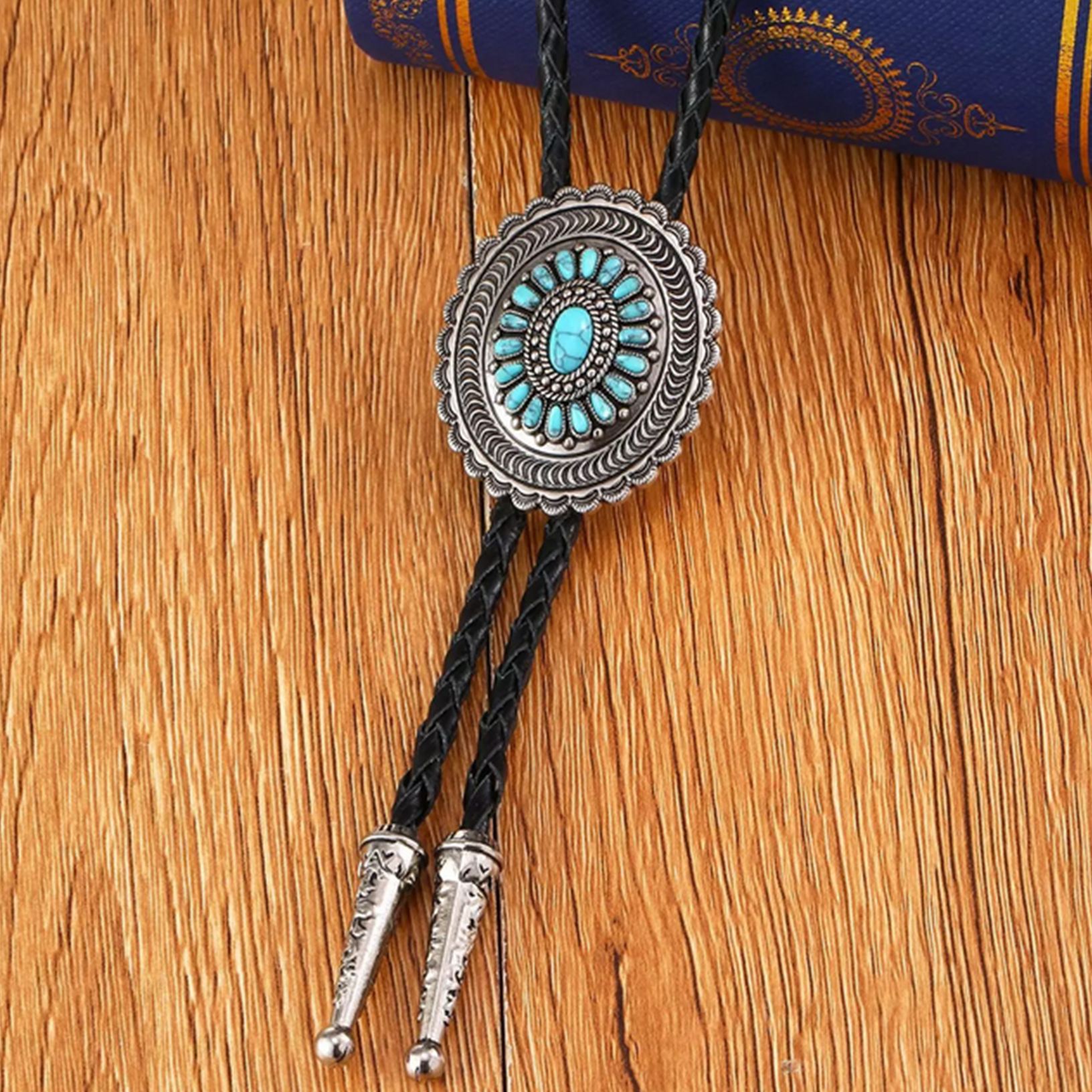 Bola Ou Bolo Cravate En Nacre - Collier De Mariage Western Pour Homme Et Femme - Neuf Sans Emballage
